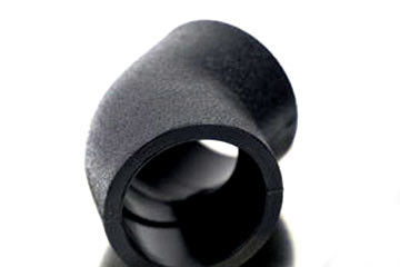 إطالة الاستطالة إمدادات المياه DN10 1.6MPA HDPE 45 درجة الكوع