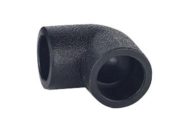 تجهيزات أنابيب الصرف الصحي 90 ° الكوع HDPE الأنابيب