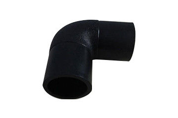 مأخذ الأنابيب البلاستيكية البولي ايثيلين 90 درجة الكوع PE من تجهيزات الأنابيب HDPE