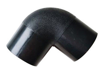 المياه أنابيب الصرف الصحي إمدادات المياه بعقب 90 ° PE الكوع من تجهيزات الأنابيب HDPE