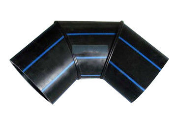 النفط والغاز الطبيعي بعقب اللحام HDPE 90 درجة الكوع