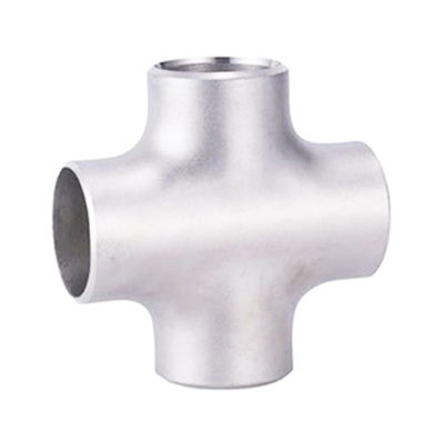 SS Buttweld Cross Tee تركيبات الأنابيب الفولاذية الصناعية