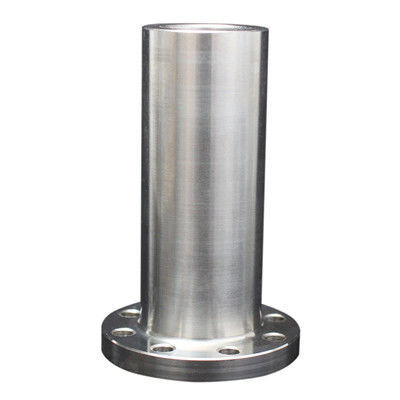 ASME B16.5 A105 حواف من الفولاذ المقاوم للصدأ شفة عنق طويلة لحام