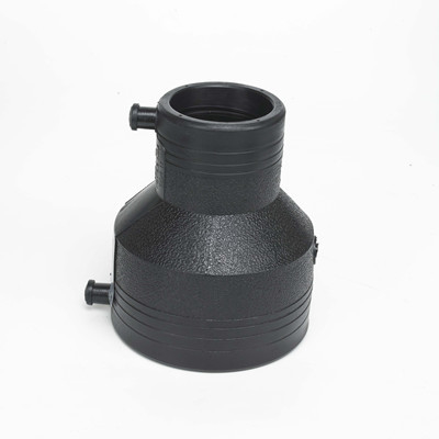 PE100 HDPE مواسير اللحام مخفض الانصهار الكهربائي 200 * 110 مم