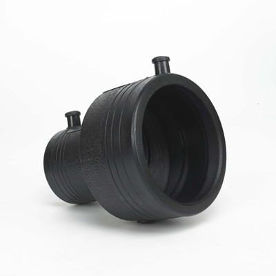 PE100 HDPE مواسير اللحام مخفض الانصهار الكهربائي 200 * 110 مم