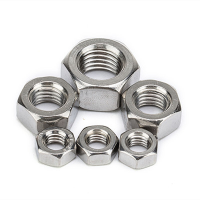 ASTM A194 SS 304316 صواميل لحام من الفولاذ المقاوم للصدأ DIN 934 M1-M10