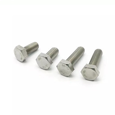 تجهيزات أنابيب الصلب الصناعية عالية القوة والشد ASTM A307 Bolt HDG مطلي بالزنك