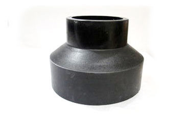 6.3CM غيغابايت المخفض HDPE تركيبات الأنابيب الفولاذية الصناعية
