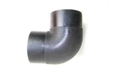 JIS البولي ايثيلين البلاستيك SDR11 المقبس HDPE 90 درجة الكوع