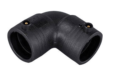 البيئة الخارجية HDPE الأنابيب 90 درجة الكوع الكهربائي
