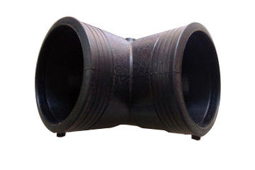 البيئة الخارجية 90 ° الكوع الكهربائي pe من تجهيزات أنابيب HDPE