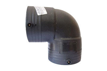 البيئة الخارجية 90 ° الكوع الكهربائي pe من تجهيزات أنابيب HDPE