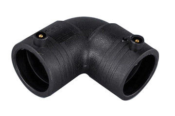البيئة الخارجية 90 ° الكوع الكهربائي pe من تجهيزات أنابيب HDPE