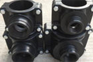 HDPE بعقب تذوب الساخنة تجهيزات المشبك الأنابيب نوع السرج الخاصة
