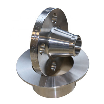 ASTM A182 F51 F53 WN ANSI B16.5 فلنجات من الفولاذ المقاوم للصدأ WN Flange
