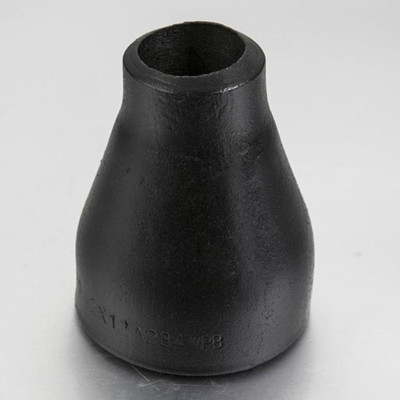 ASME B16.9 متحدة المركز الكربون الصلب المخفض تركيبات Buttweld