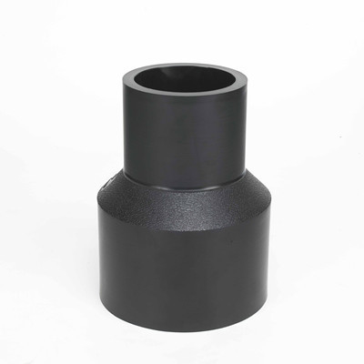 DN110 * 90 PE 100 HDPE مواسير المخفض تركيبات اللحام بعقب