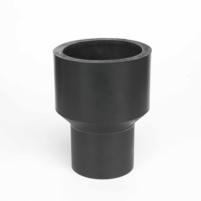 DN110 * 90 PE 100 HDPE مواسير المخفض تركيبات اللحام بعقب